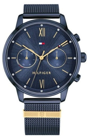  Shop Authentic Tommy Hilfiger Blake Quartz Blue Dial Blue Mesh Bracelet Watch for Men - 1782305 - Luxxuri