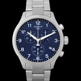  Shop Authentic Tissot T Sport Chrono XL Classic Blue Dial Silver Steel Strap Watch For Men - T116.617.11.047.01 - Luxxuri