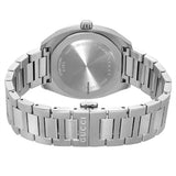  Shop Authentic Gucci GG2570 Quartz Black Dial Silver Steel Strap Watch For Men - YA142401 - Luxxuri