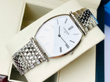  Shop Authentic Longines La Grande Classique de Longines Tonneau White Dial Silver Steel Strap Watch for Women - L4.205.4.11.6 - Luxxuri