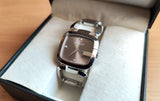  Shop Authentic Gucci G Gucci Brown Dial Silver Steel Strap Watch For Women - YA125401 - Luxxuri