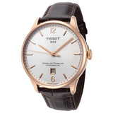  Shop Authentic Tissot Chemin Des Tourelles Powermatic 80 Silver Dial Brown Leather Strap Watch For Men - T099.407.36.037.00 - Luxxuri