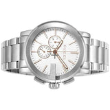  Shop Authentic Gucci G Chrono Chronograph Silver Dial Silver Steel Strap Watch For Men - YA101201 - Luxxuri