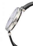  Shop Authentic Calvin Klein Sight Silver Dial Black Leather Strap Watch for Men - K1S21120 - Luxxuri