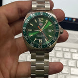  Shop Authentic Tag Heuer Formula 1 Limited Edition Green Dial Silver Steel Strap Watch for Men - WAZ1017.BA0842 - Luxxuri