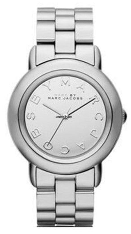  Shop Authentic Marc Jacobs Marci Silver Dial Silver Steel Strap Watch for Women - MBM3097 - Luxxuri