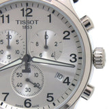  Shop Authentic Tissot T Sport Chrono XL Classic Silver Dial Brown Leather Strap Watch For Men - T116.617.16.037.00 - Luxxuri