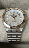  Shop Authentic Breitling Chronomat 36 Mother of Pearl Dial Two Tone Steel Strap Watch for Women - U10380101A2U1 - Luxxuri