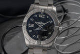  Shop Authentic Breitling Aerospace Evo Black Dial Silver Steel Strap Watch for Men - E79363101B1E1 - Luxxuri