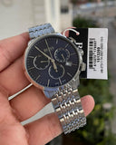  Shop Authentic Hugo Boss Associate Blue Dial Silver Steel Strap Watch for Men - 1513269 - Luxxuri