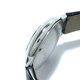  Shop Authentic Cartier Ballon Bleu Silver Dial Black Leather Strap Watch for Women - W69018Z4 - Luxxuri