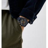  Shop Authentic Armani Exchange Outerbanks Chronograph Blue Dial Blue Silicone Strap Watch For Men - AX1335 - Luxxuri