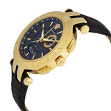  Shop Authentic Versace Race GMT Blue Dial Blue Leather Strap Watch For Men - 29G70D282 - Luxxuri