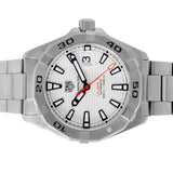  Shop Authentic Tag Heuer Aquaracer Automatic White Dial Silver Steel Strap Watch for Men - WBD2111.BA0928 - Luxxuri