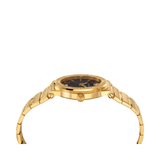  Shop Authentic Versace Greca Black Dial Gold Steel Strap Watch for Women - VEVH00820 - Luxxuri