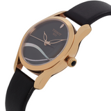  Shop Authentic Tissot T Wave Black Dial Black Leather Strap Watch For Women - T112.210.36.051.00 - Luxxuri