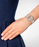  Shop Authentic Michael Kors Sofie Quartz Rose Gold Dial Two Tone Steel Strap Watch For Women - MK3972 - Luxxuri