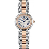  Shop Authentic Longines PrimaLuna Automatic Diamond 26.5mm Silver Dial Two Tone Steel Strap Watch for Women - L8.111.5.79.6 - Luxxuri