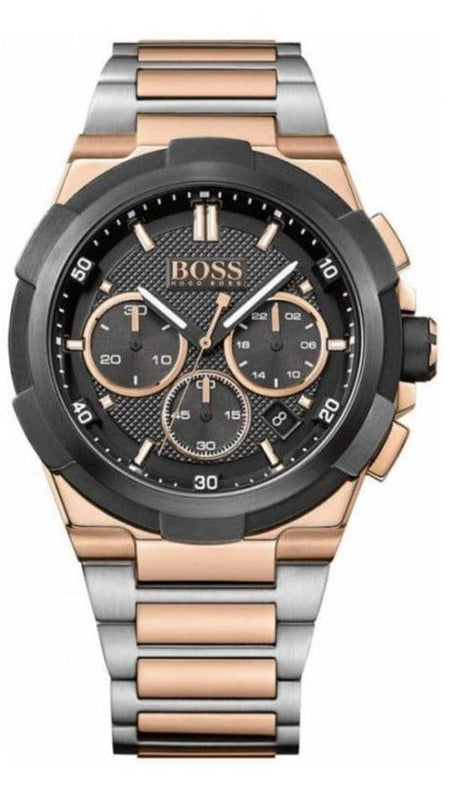  Shop Authentic Hugo Boss Supernova Black Dial Two Tone Steel Strap Watch for Men - 1513358 - Luxxuri