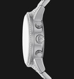  Shop Authentic Michael Kors Ritz Chronograph Crystals Silver Dial Silver Steel Strap Watch for Women - MK6746 - Luxxuri