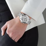  Shop Authentic Michael Kors Bradshaw  Chronograph Silver Dial Silver Steel Strap Watch for Women - MK6174 - Luxxuri
