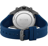  Shop Authentic Hugo Boss Globetrotter Blue Dial Blue Silicone Strap Watch for Men - 1513821 - Luxxuri