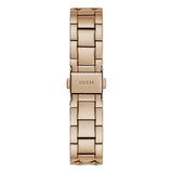  Shop Authentic Guess Rumour Quartz Rose Gold Dial Rose Gold Steel Strap Watch For Women - GW0613L3 - Luxxuri