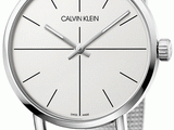  Shop Authentic Calvin Klein Even Silver Dial Black Leather Strap Watch for Men - K7B211CY - Luxxuri