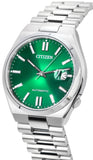  Shop Authentic Citizen Tsuyosa Automatic Green Dial Silver Steel Strap Watch For Men - NJ0150-81X - Luxxuri