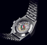  Shop Authentic Breitling Chronomat B01 42 Six Nations Italy Blue Dial Silver Steel Strap Watch for Men - AB0134A41C1A1 - Luxxuri