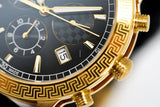  Shop Authentic Versace Sport Tech Chronograph Black Dial Gold Steel Strap Watch for Men - VELT00419 - Luxxuri