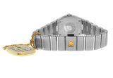  Shop Authentic Omega Constellation Quartz Diamonds Silver Dial Silver Steel Strap Watch for Women - 123.15.27.60.55.004 - Luxxuri