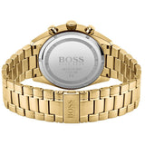  Shop Authentic Hugo Boss Champion Black Dial Gold Steel Strap Watch for Men - 1513848 - Luxxuri