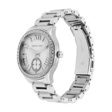  Shop Authentic Michael Kors Sage Three-Hand White Dial Silver Steel Strap Watch for Women - MK4807 - Luxxuri
