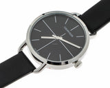  Shop Authentic Calvin Klein Even Black Dial Black Leather Strap Watch for Women  - K7B231CZ - Luxxuri