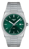  Shop Authentic Tissot PRX Green Dial Silver Steel Strap Watch for Men - T137.410.33.091.00 - Luxxuri