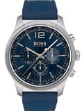  Shop Authentic Hugo Boss Professional Chronograph Blue Dial Blue Silicone Strap Watch for Men - 1513526 - Luxxuri