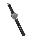  Shop Authentic Calvin Klein Boost Black Dial Black Leather Strap Watch for Men - K7Y214CL - Luxxuri