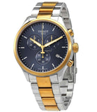  Shop Authentic Tissot Chrono XL Classic Blue Dial Two Tone Steel Strap Watch for Men - T116.617.22.041.00 - Luxxuri