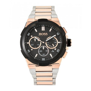  Shop Authentic Hugo Boss Supernova Black Dial Two Tone Steel Strap Watch for Men - 1513358 - Luxxuri