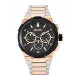  Shop Authentic Hugo Boss Supernova Black Dial Two Tone Steel Strap Watch for Men - 1513358 - Luxxuri