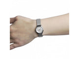  Shop Authentic Calvin Klein Minimal SIlver Dial Silver Mesh Bracelet Watch for Women - K3M221Y6 - Luxxuri