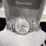  Shop Authentic Calvin Klein Dainty Diamonds Silver Dial Sliver Steel Strap Watch for Women - K7L2314T - Luxxuri