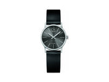  Shop Authentic Calvin Klein Minimal Black Dial Black Leather Strap Watch for Women - K7622107 - Luxxuri