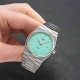  Shop Authentic Tissot PRX Quartz Light Green Dial Silver Steel Strap Watch for Men - T137.410.11.091.01 - Luxxuri