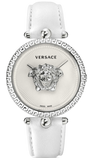  Shop Authentic Versace Palazzo Empire White Dial White Leather Strap Watch for Women - VCO010017 - Luxxuri
