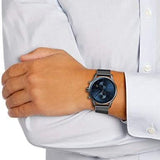  Shop Authentic Hugo Boss Jet Blue Dial Gunmetal Mesh Bracelet Watch for Men  - 1513677 - Luxxuri