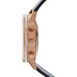 Shop Authentic Calvin Klein Post Minimal Chronograph Rose Gold Dial Black Leather Strap Watch for Men - K7627201 - Luxxuri