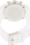  Shop Authentic Emporio Armani Classic Chronograph White Dial White Rubber Strap Watch For Men - AR1054 - Luxxuri