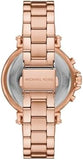  Shop Authentic Michael Kors Maren Chronograph Rose Gold Dial Rose Gold Steel Strap Watch for Women - MK7494 - Luxxuri